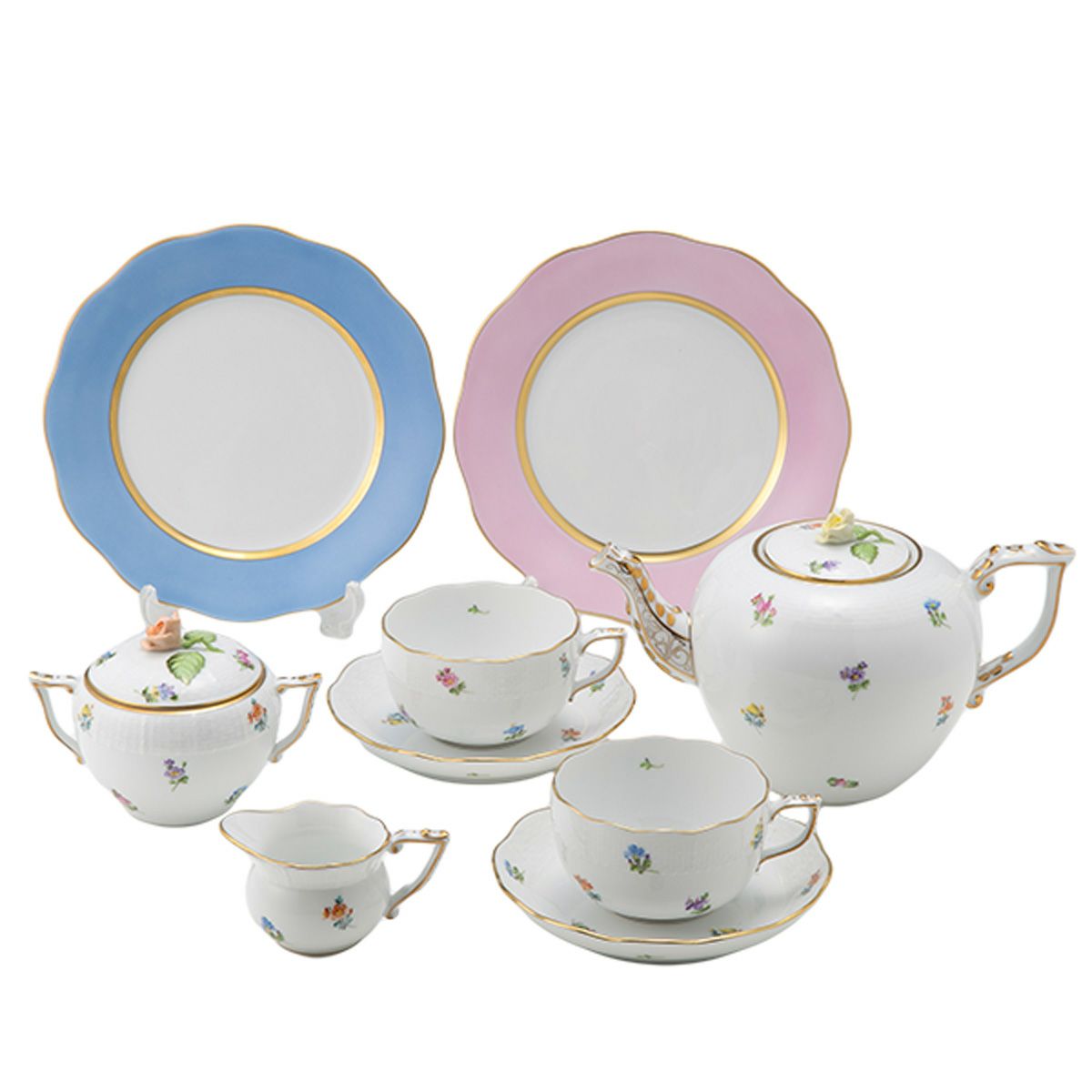 ヘレンド ミルフルール MF ティーセット