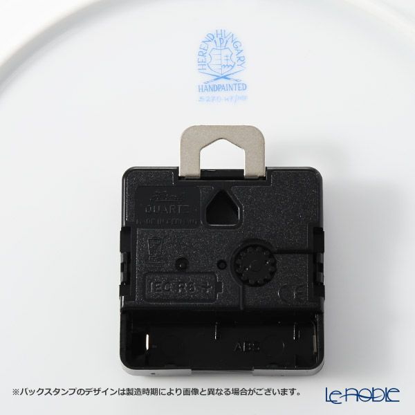 ヘレンド ミルフルール MF 00527-0-47 ウォールクロック 28.5cm