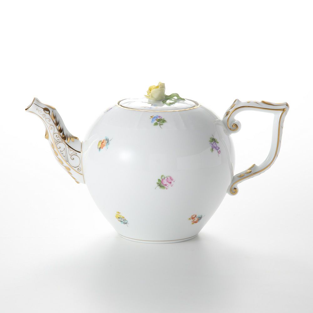 ヘレンド ミルフルール MF 00605-0-09 ティーポット（ローズ） 1000ml