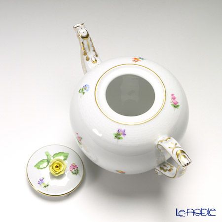 ヘレンド ミルフルール MF 00606-0-09／604 ティーポット ローズ 800ml