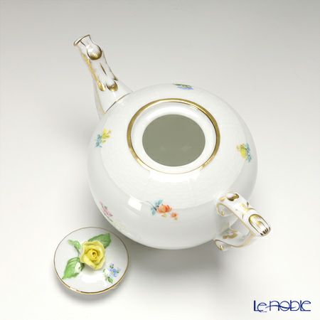 ヘレンド ミルフルール MF 00608-0-09 ティーポット ローズ 400ml