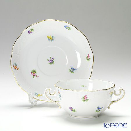 ヘレンド ミルフルール MF 00718-0-00 スープカップ＆ソーサー 180ml