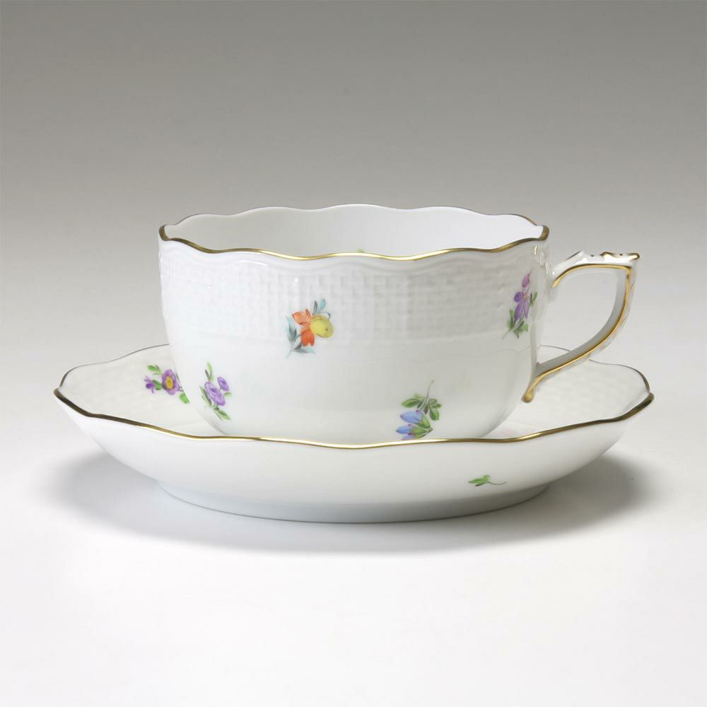 ヘレンド ミルフルール MF 00724-0-00／724 ティーカップ＆ソーサー 200ml