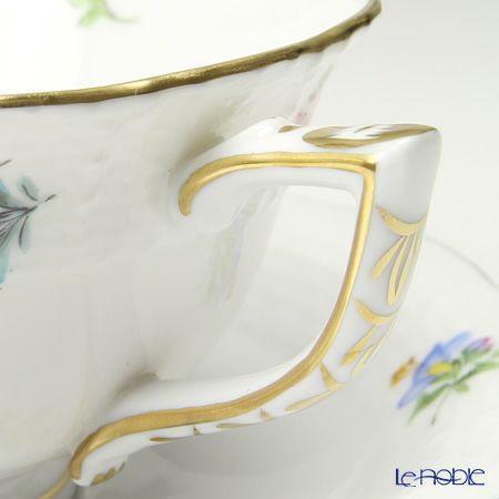 ヘレンド ミルフルール MF 00734-0-00／734 ティーカップ＆ソーサー（ロウ）