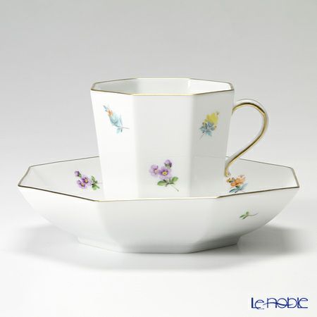 ヘレンド ミルフルール MF 04304-0-00 オクタゴナルカップ＆ソーサー