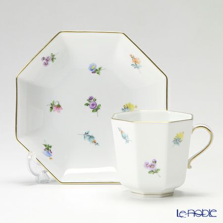 ヘレンド ミルフルール MF 04304-0-00 オクタゴナルカップ＆ソーサー