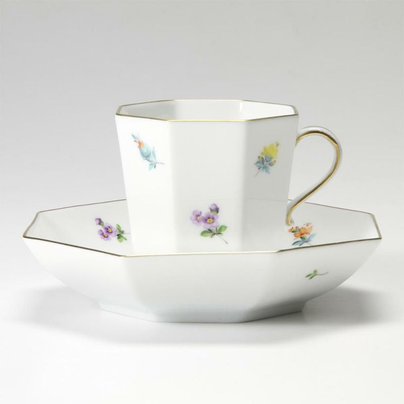 ヘレンド ミルフルール MF 04304-0-00 オクタゴナルカップ＆ソーサー