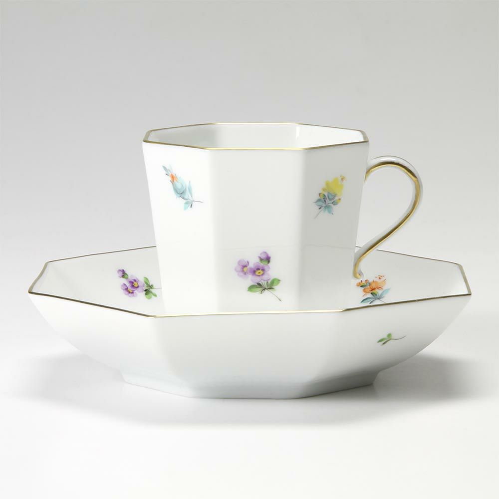 ヘレンド ミルフルール MF 04304-0-00 オクタゴナルカップ＆ソーサー