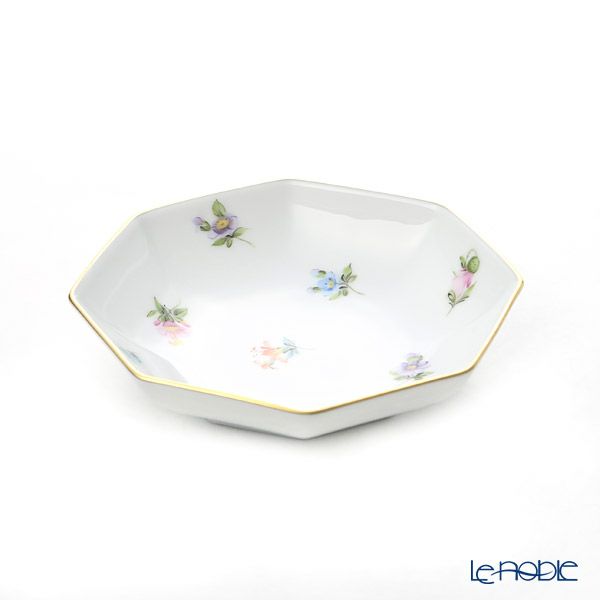 ヘレンド ミルフルール MF 04307-1-00 小皿（オクタゴナル） 11cm