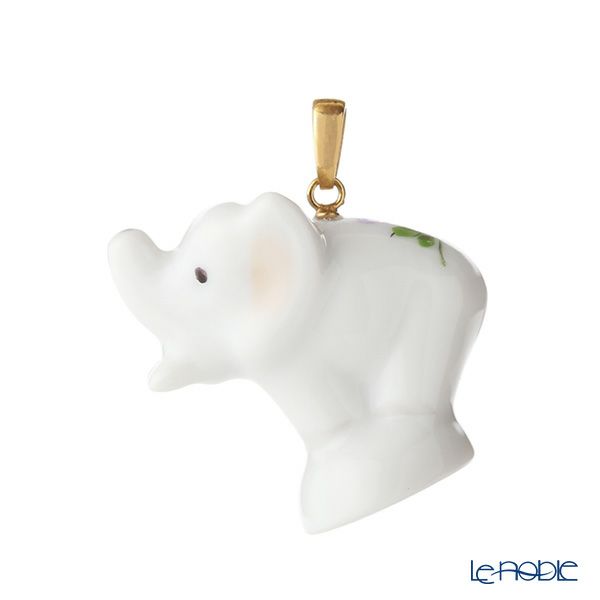 ヘレンド ペンダントトップ MF 05292-0-47 エレファント ミルフルール