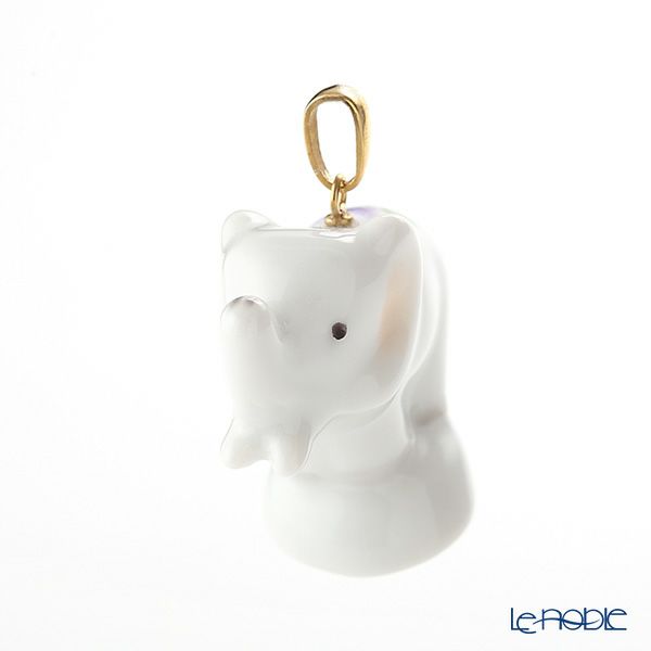 ヘレンド ペンダントトップ MF 05292-0-47 エレファント ミルフルール