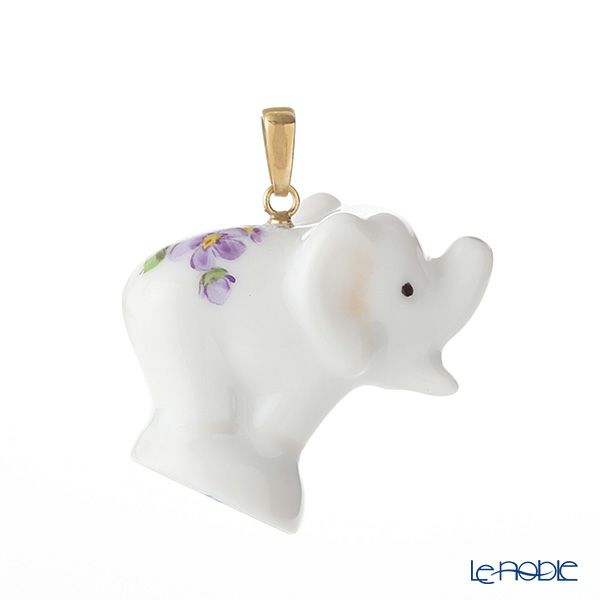 ヘレンド ペンダントトップ MF 05292-0-47 エレファント ミルフルール