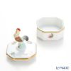 ヘレンド ミルフルール MF 06105-0-16 オクタゴナルボックス（ニワトリ） 4.8cm
