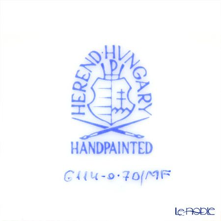 ヘレンド ミルフルール MF 06114-0-70 オーバルボックス（ゾウ）