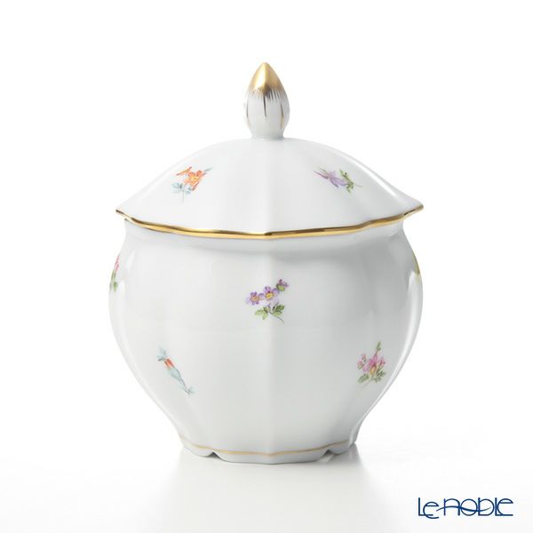 ヘレンド ミルフルール MF 06125-0-15 小物入れ（ボタン）