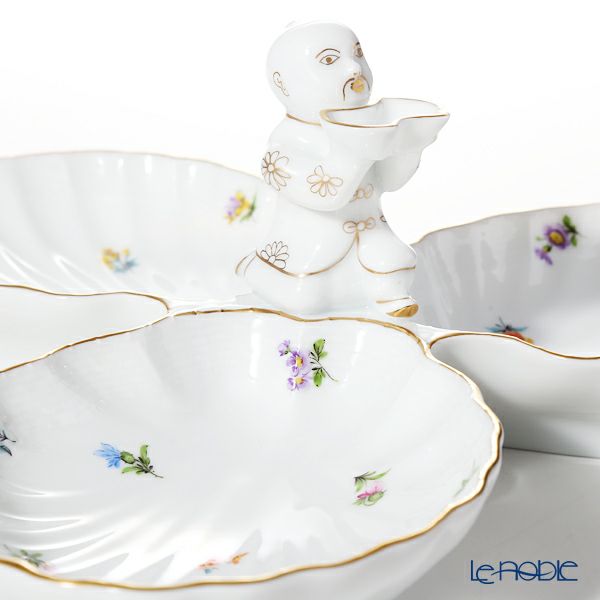 ヘレンド ミルフルール MF 07531-0-21 3 ファンシーディッシュ（マンダリン）