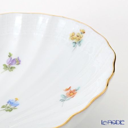 ヘレンド ミルフルール MF 07532-0-21 4 ファンシーディッシュ（マンダリン）