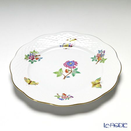 ヘレンド ヴィクトリア・プレーン VA 00517-0-00 プレート 19cm