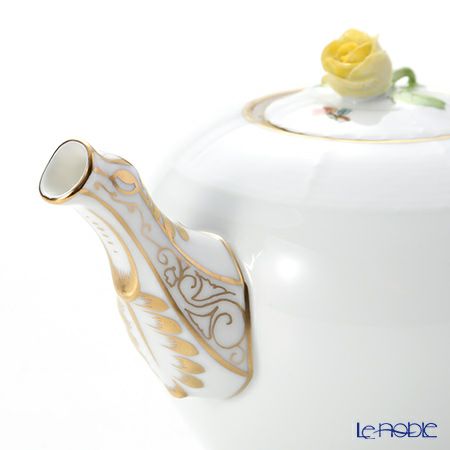 ヘレンド ヴィクトリア・プレーン VA 00608-0-09 ティーポット ローズ 400ml