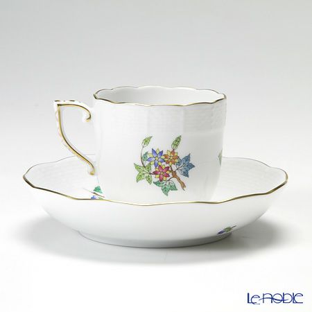 ヘレンド ヴィクトリア・プレーン VA 00707-0-00 モカカップ＆ソーサー 150ml