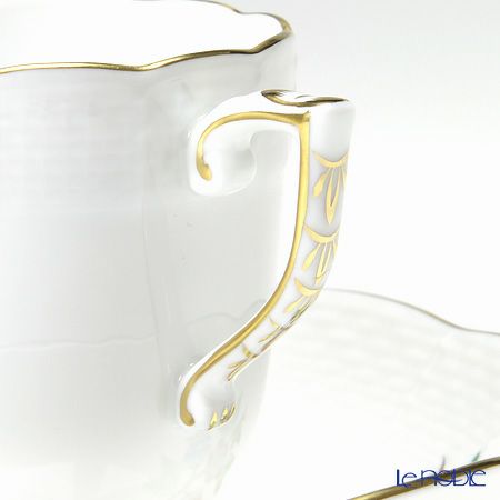 ヘレンド ヴィクトリア・プレーン VA 00707-0-00 モカカップ＆ソーサー 150ml