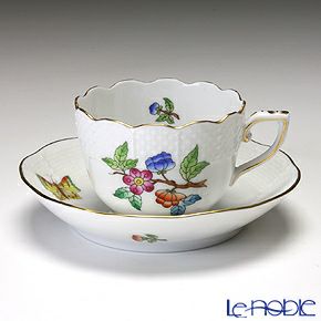 ヘレンド ヴィクトリア・プレーン VA 00711-0-00 モカカップ＆ソーサー 100ml