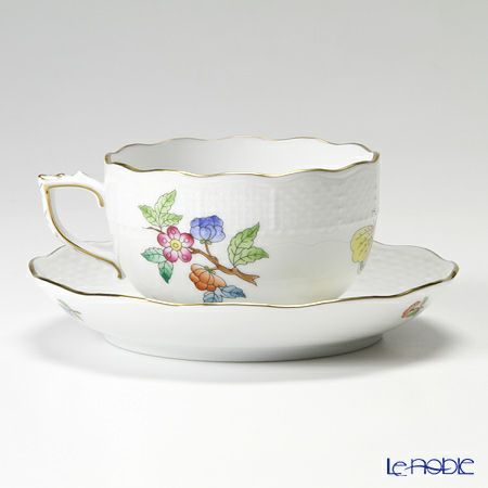 ヘレンド ヴィクトリア・プレーン VA 00724-0-00／724 ティーカップ＆ソーサー 200ml