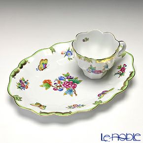 ヘレンド ヴィクトリア・ブーケ 04740-0-00 ブレックファーストセット