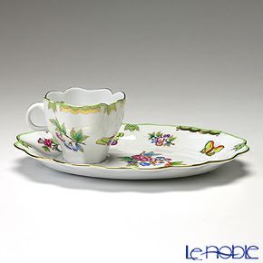 ヘレンド ヴィクトリア・ブーケ 04740-0-00 ブレックファーストセット