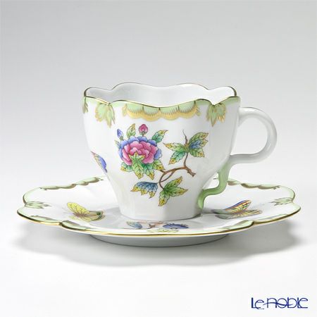 ヘレンド ヴィクトリア・ブーケ 04740-0-00 ティーカップ＆ソーサー 200ml