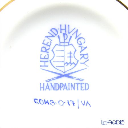 ヘレンド ヴィクトリア・プレーン VA 06043-0-17 タマゴボックス 縦 チョウ