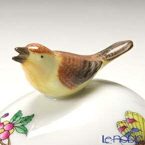 ヘレンド ヴィクトリア・プレーン VA 06054-0-05 タマゴボックス 横 トリ 6.5cm