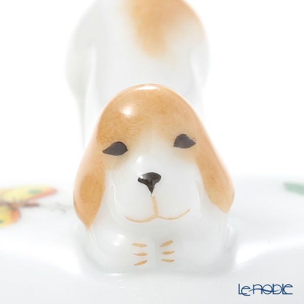 ヘレンド ヴィクトリア・プレーン VA 06112-0-91 ハートボックス（ドッグ）