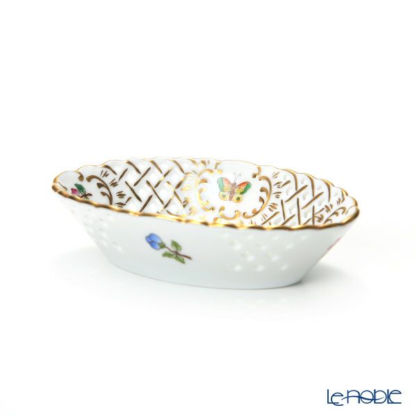 ヘレンド ヴィクトリア・プレーン VA バスケット オープンワーク 07354-0-00