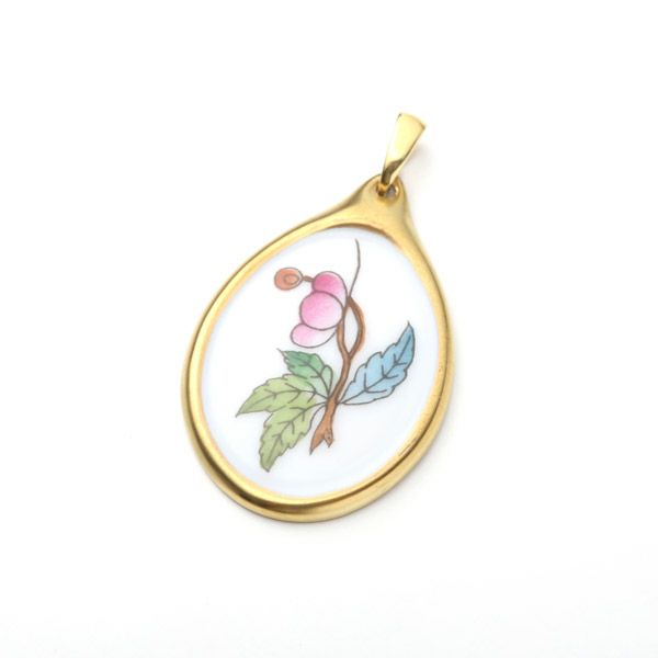 ヘレンド ペンダントトップ VA 08137-0-00 ヴィクトリアプレーン 3cm