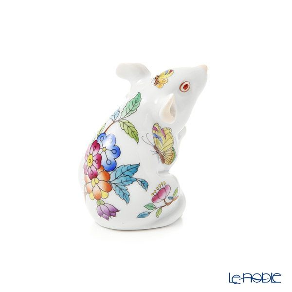 ヘレンド ヴィクトリア・プレーン VA 15304-0-00 ネズミ