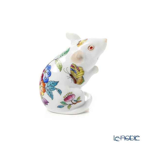 ヘレンド ヴィクトリア・プレーン VA 15304-0-00 ネズミ