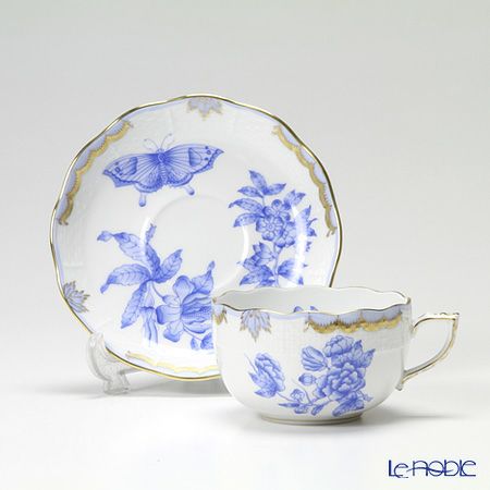 ヘレンド ヴィクトリア ブルー 00724-0-00／724 ティーカップ＆ソーサー 200ml