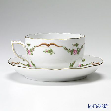 ヘレンド ディアナのバラ RSD 20724-0-00／724 ティーカップ＆ソーサー 200ml