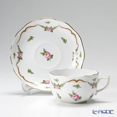 ヘレンド ディアナのバラ RSD 20724-0-00／724 ティーカップ＆ソーサー 200ml