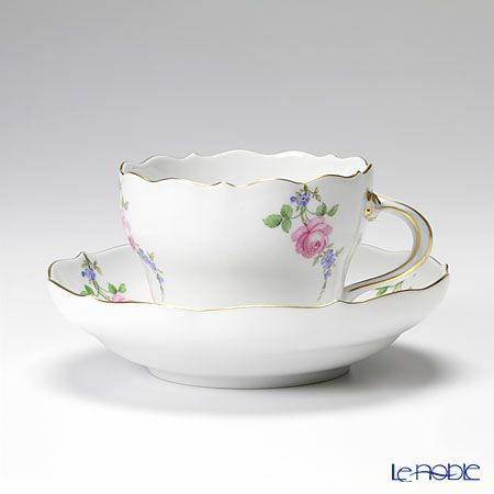 マイセン（Meissen） 野バラと忘れな草 029310／00582 コーヒーカップ＆ソーサー 200ml