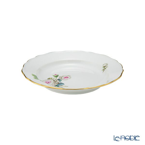 マイセン（Meissen） ホワイトローズ 029510／00472 プレート 20cm