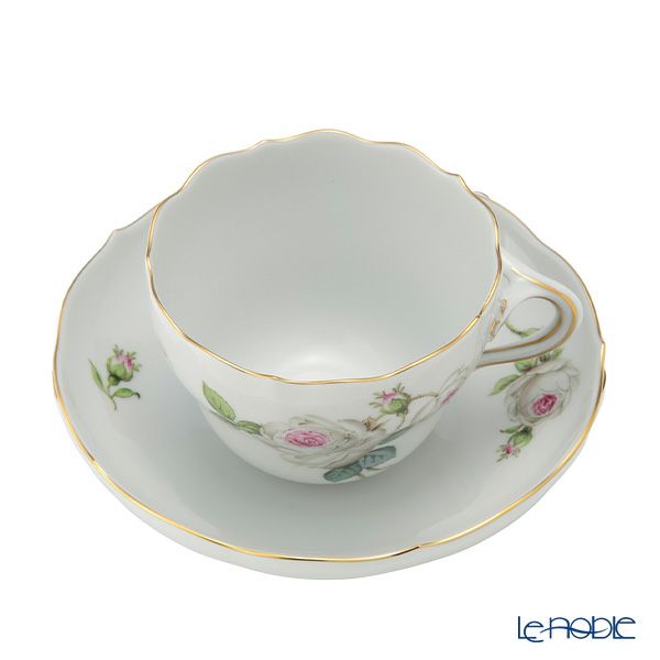 マイセン（Meissen） ホワイトローズ 029510／00582 コーヒーカップ＆ソーサー 200ml