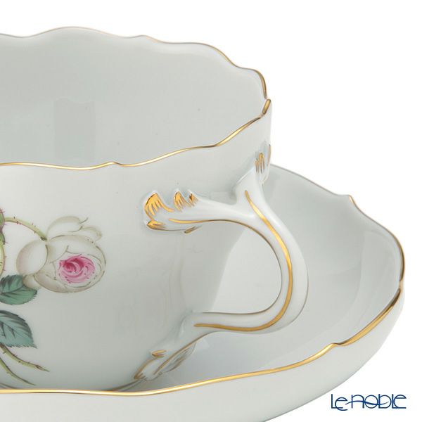 マイセン（Meissen） ホワイトローズ 029510／00582 コーヒーカップ＆ソーサー 200ml