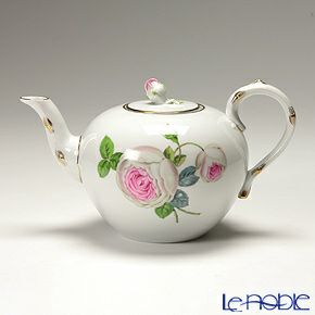 マイセン（Meissen） ホワイトローズ 029510／00726 ティーポット 1000ml