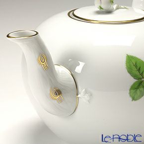 マイセン（Meissen） ホワイトローズ 029510／00726 ティーポット 1000ml