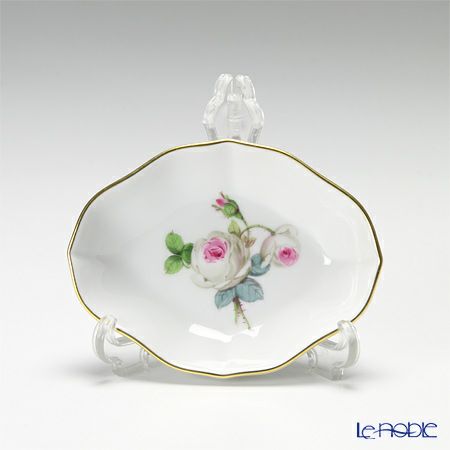 マイセン（Meissen） ホワイトローズ 029510／53603 スモールディッシュ 8cm