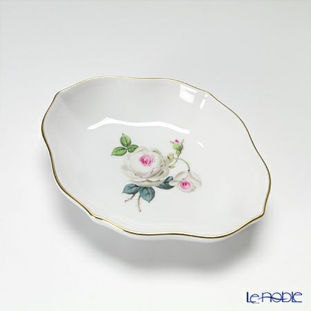 マイセン（Meissen） ホワイトローズ 029510／53605 スモールディッシュ 12cm