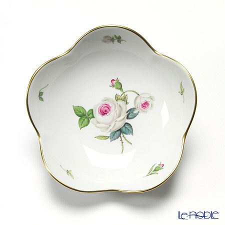 マイセン（Meissen） ホワイトローズ 029510／53631 ボウル 14cm