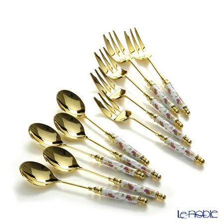 ミントン ハドンホール ティースプーン・ケーキフォーク 10本セット HH004G